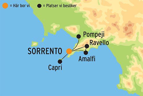 Resa till Sorrento – Resor till Italien med Kulturresor Europa